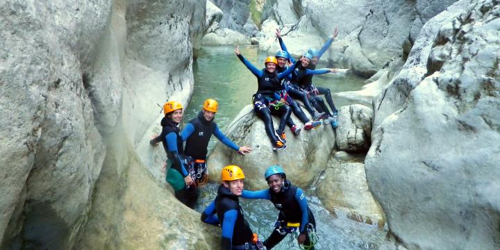 Canyoning and climbing around Castellane and the Verdon gorges - 1