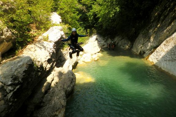 Canyoning - Canyon of Gours du Ray