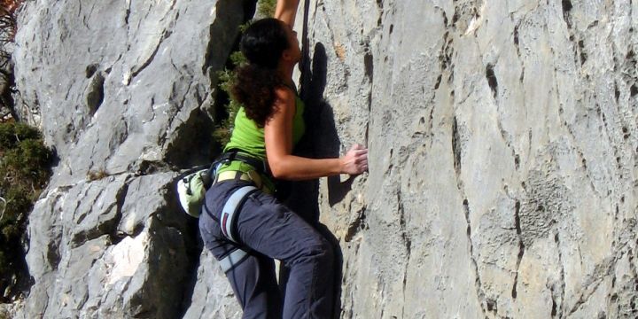 Initiation and advanced course of rock climbing