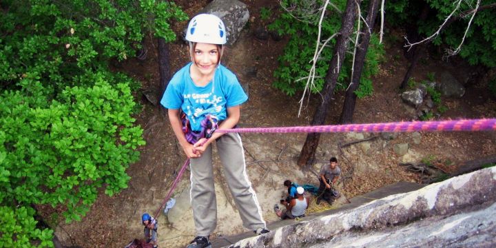 Initiation and advanced course of rock climbing